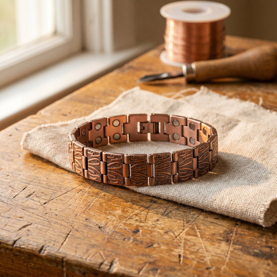 Hester's Grit Men's Copper Bracelet