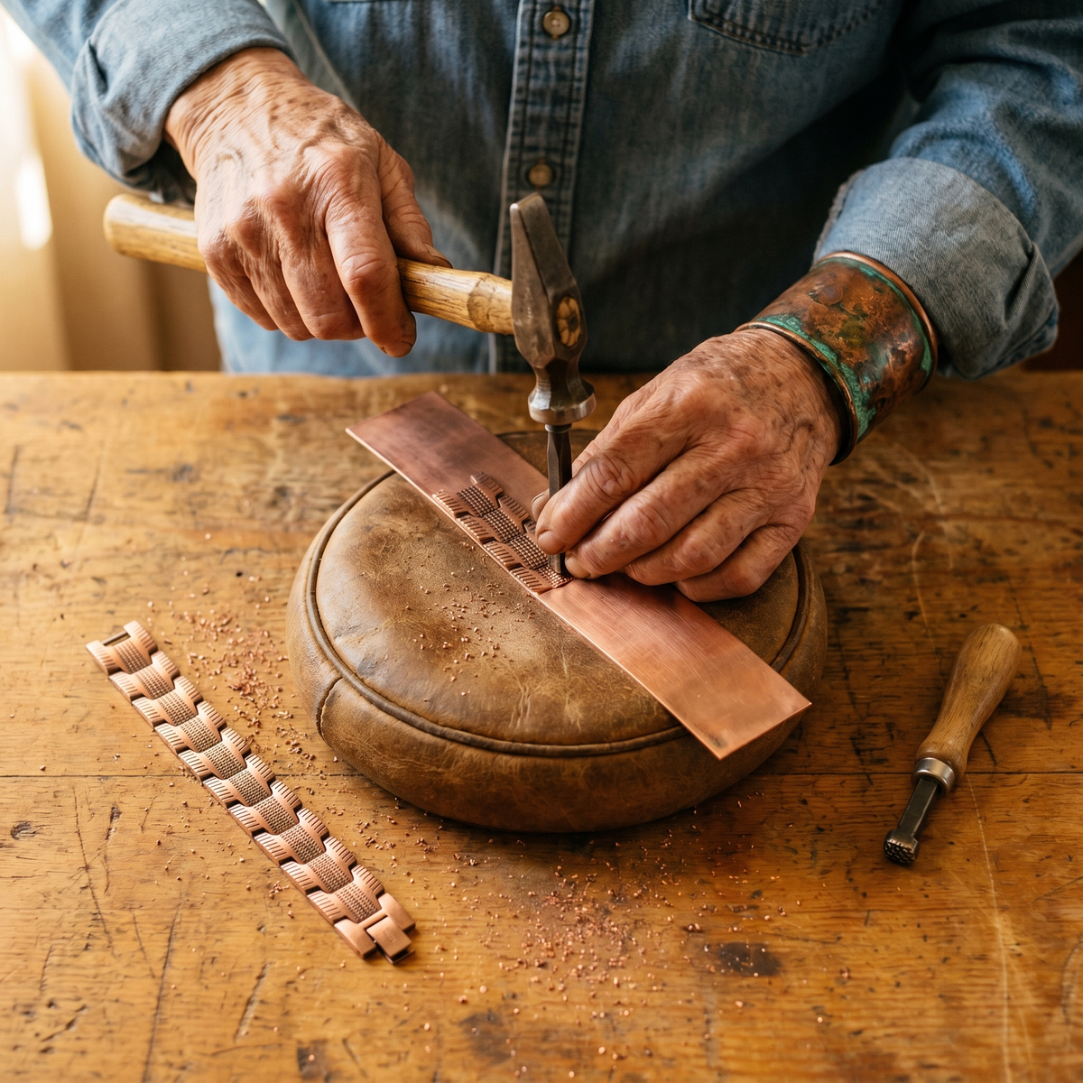 Hester's Crag Copper Bracelet