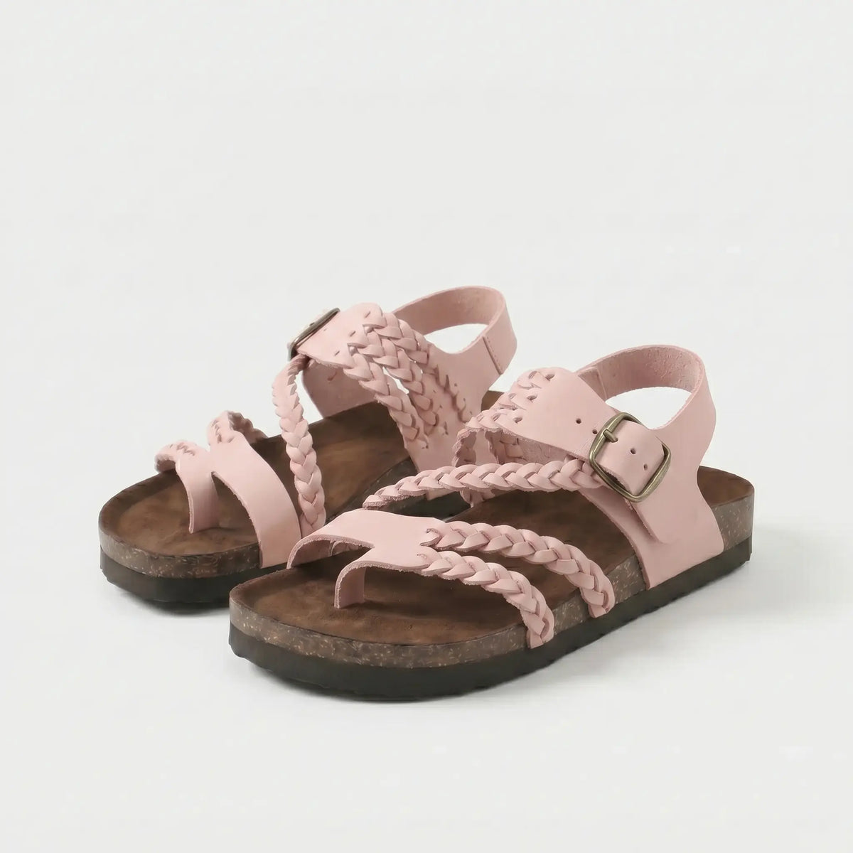 Hayleigh | Woven Strap Footbed Sandals
