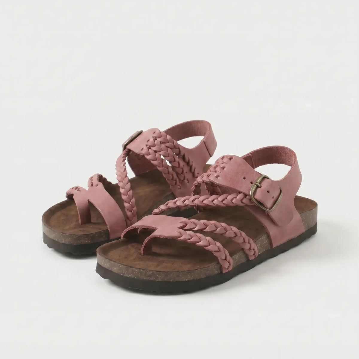 Hayleigh | Woven Strap Footbed Sandals