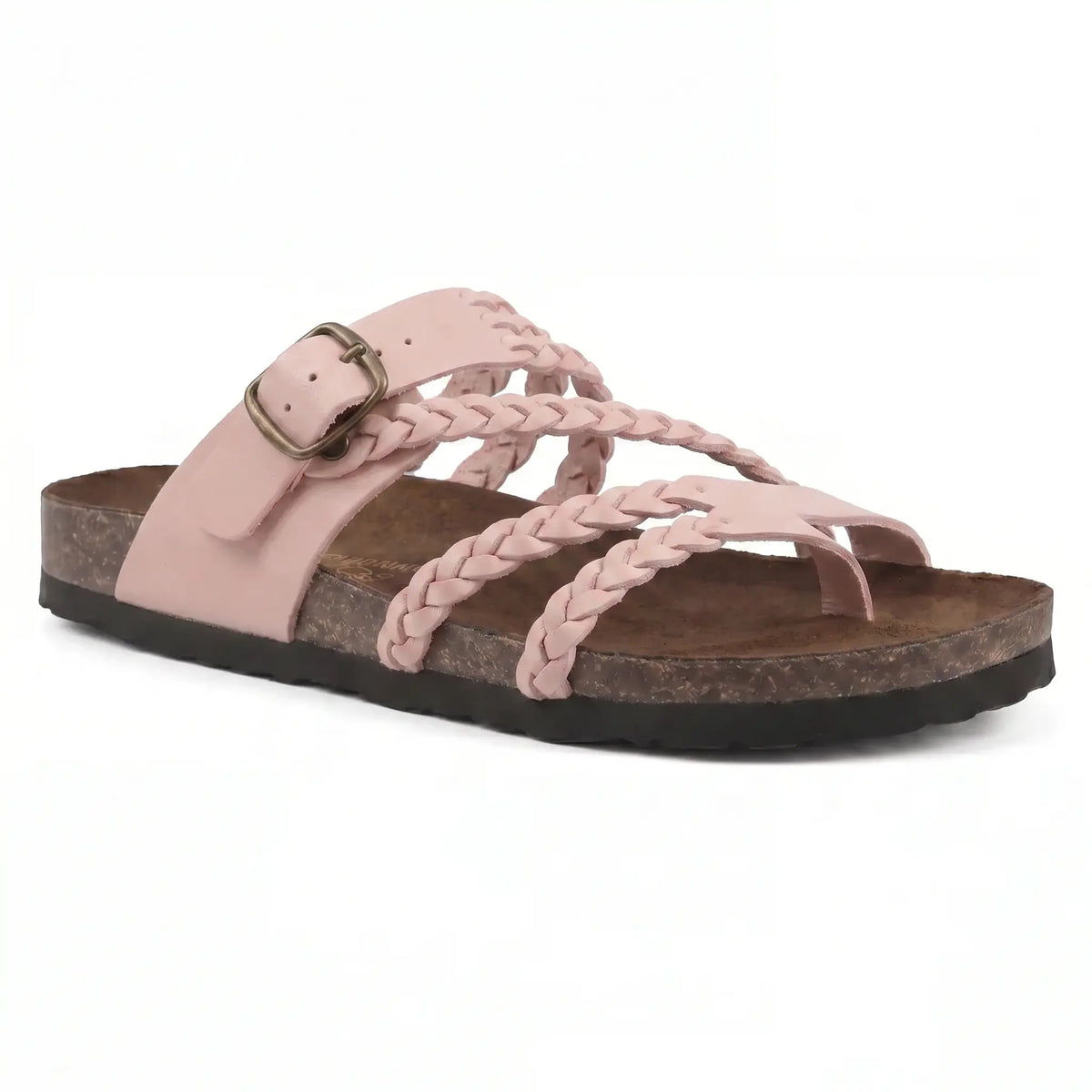 Hayleigh | Woven Strap Footbed Sandals