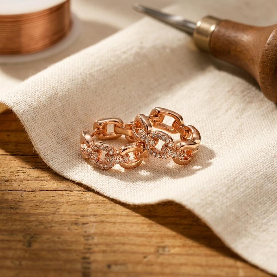 Hester's Tor Copper Earrings
