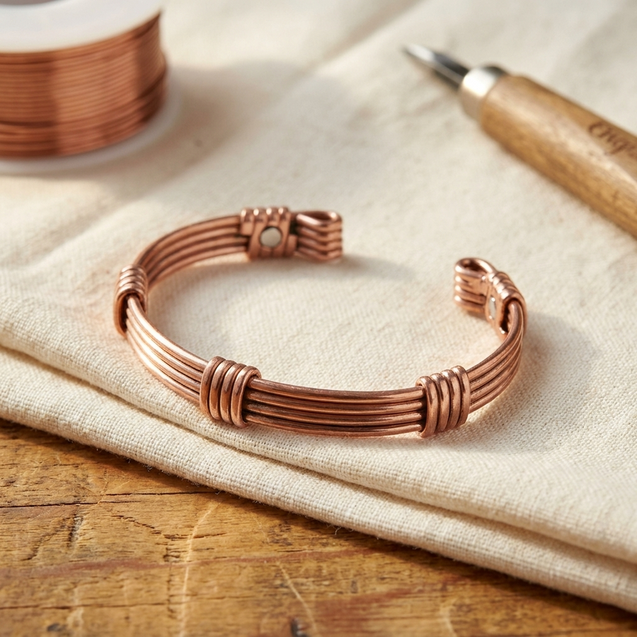 Hester's Sere Copper Bracelet