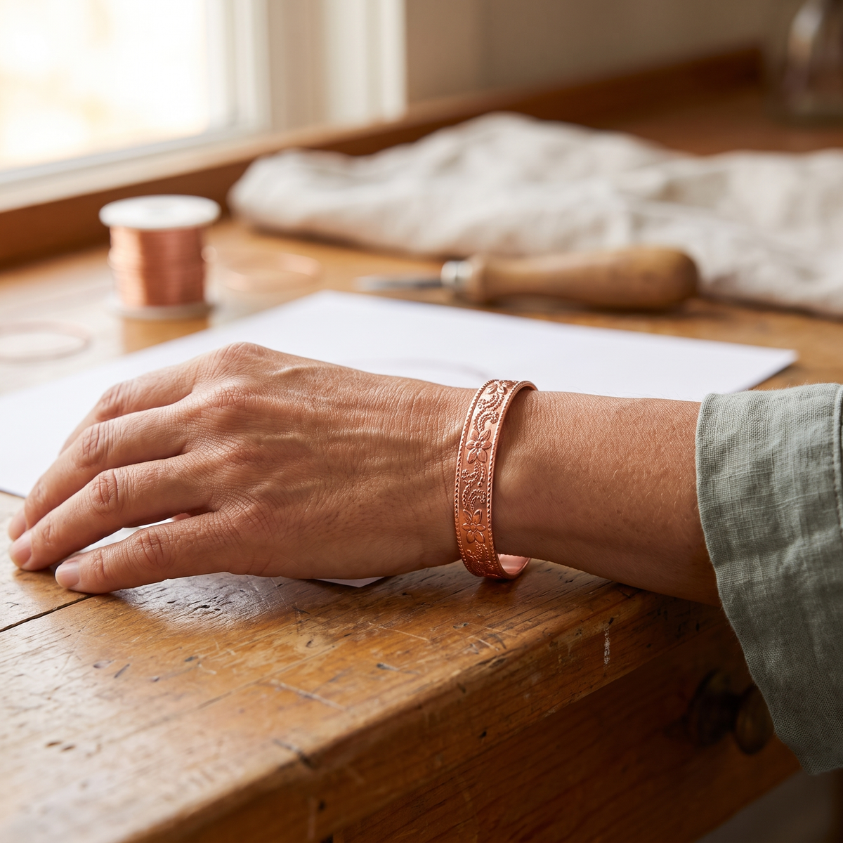 Hester's Moor Copper Bracelet