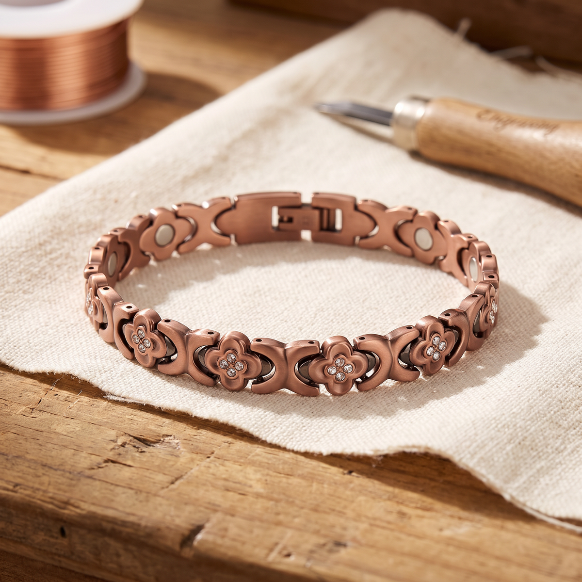 Hester's Keel Copper Bracelet