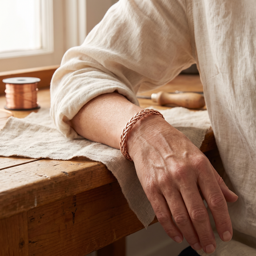 Hester's Bramble Copper Bracelet