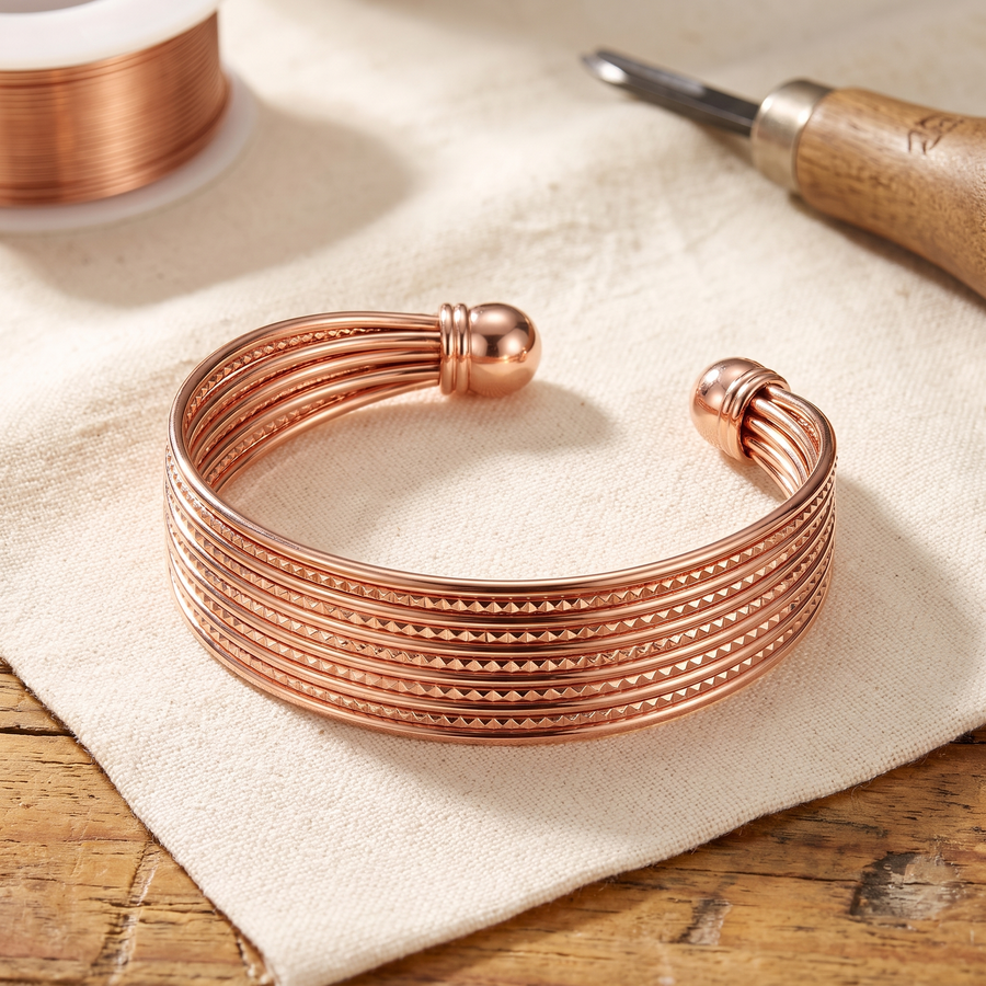 Hester's Swift Copper Bracelet