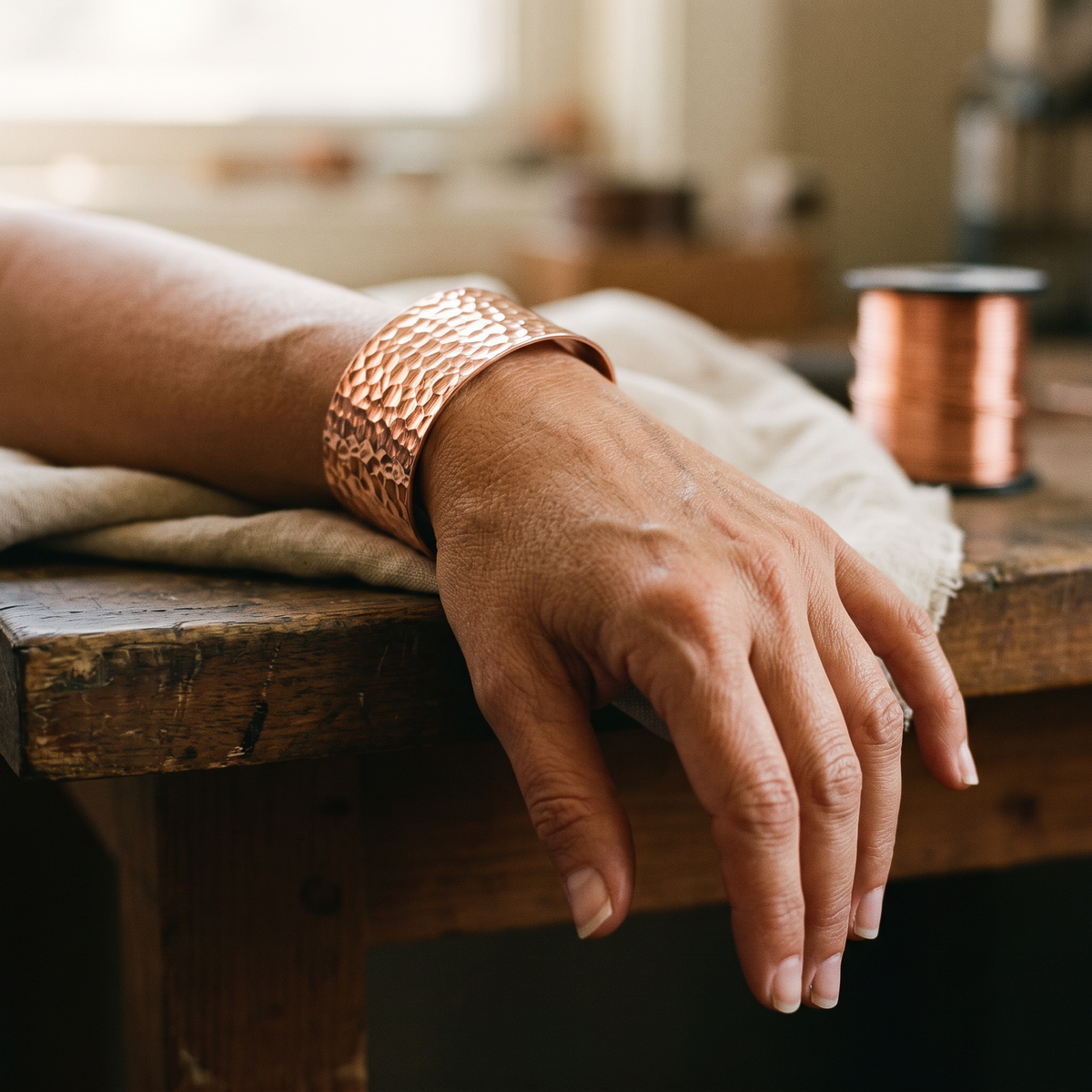 Hester's Forge Copper Bracelet
