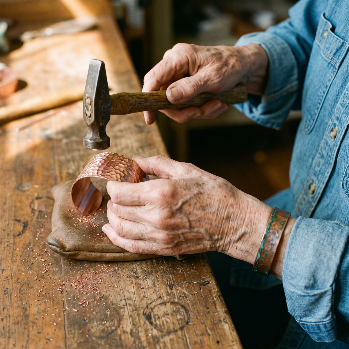 Hester's Forge Copper Bracelet