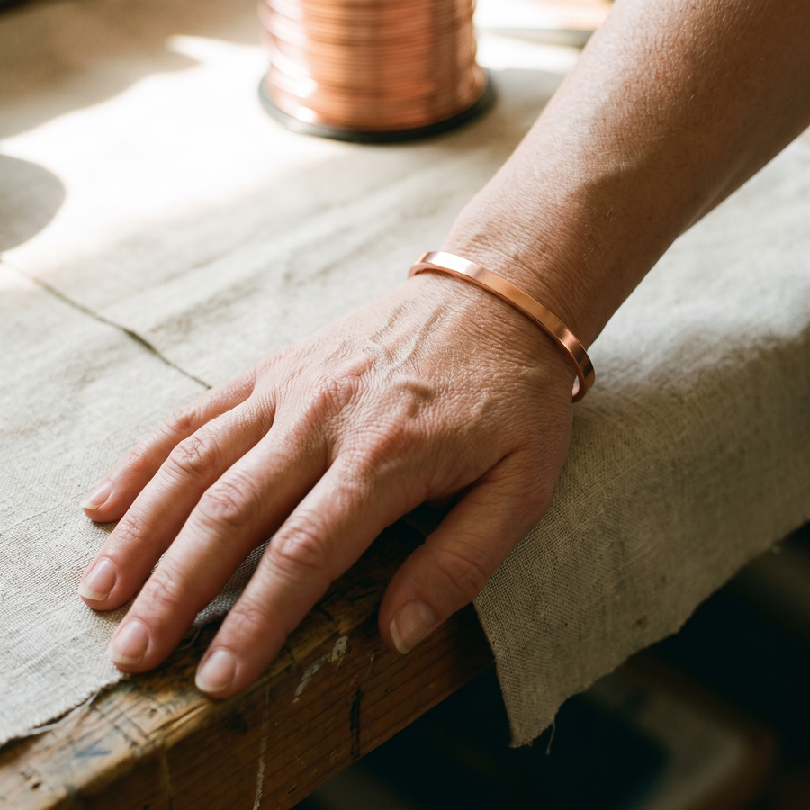 Hester's River Copper Bracelet
