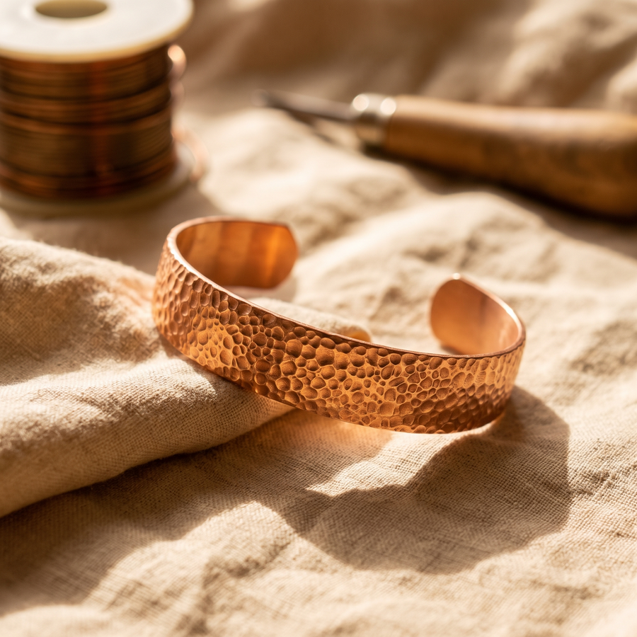 Hester's Moon Copper Bracelet
