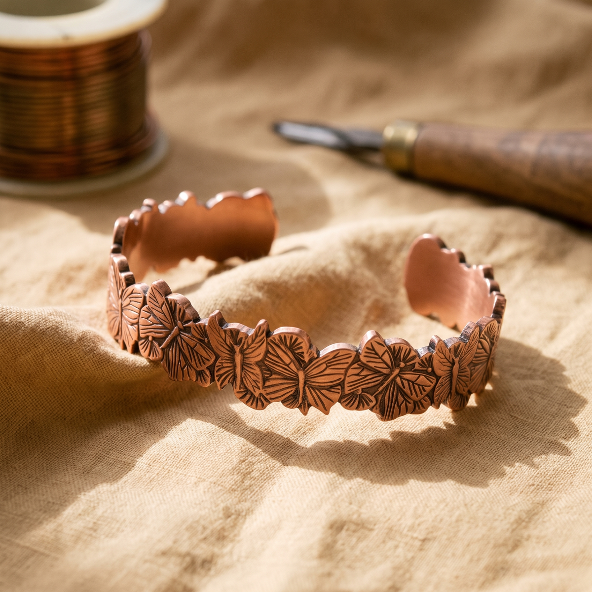 Hester's Sky Copper Bracelet