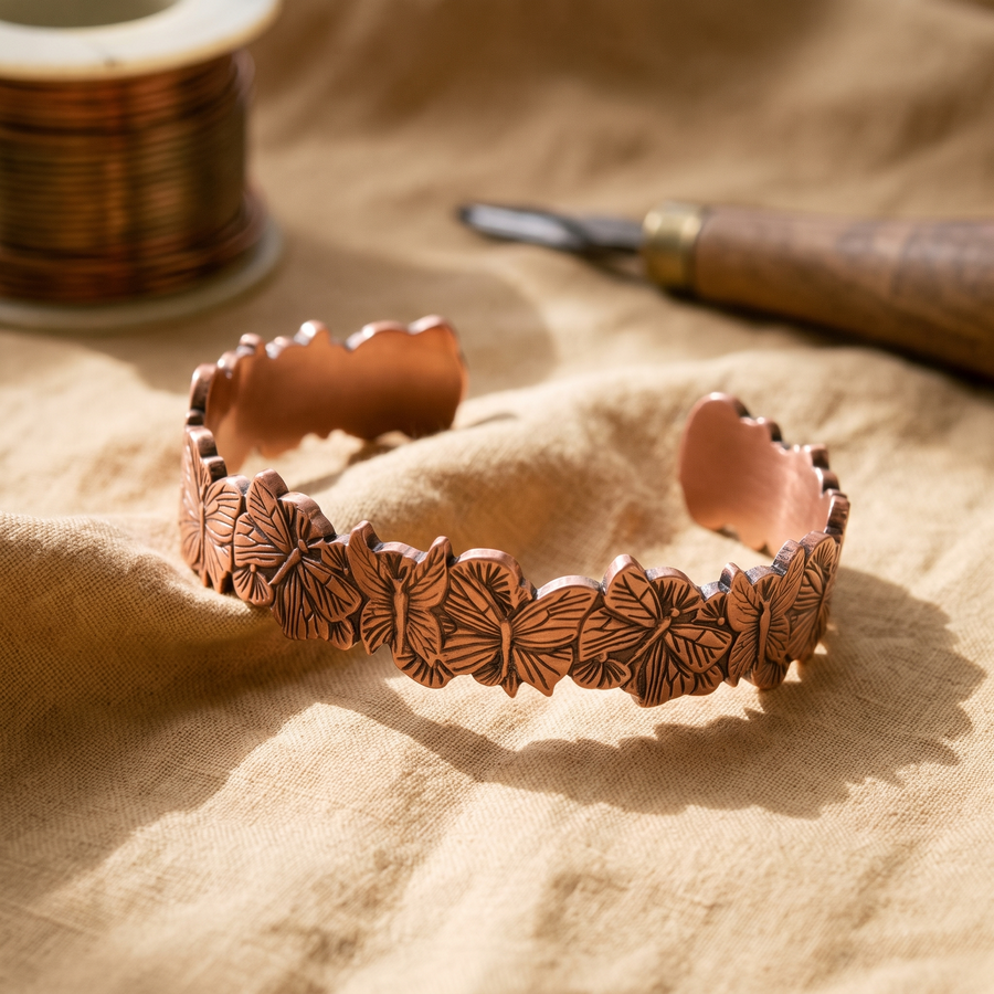 Hester's Sky Copper Bracelet