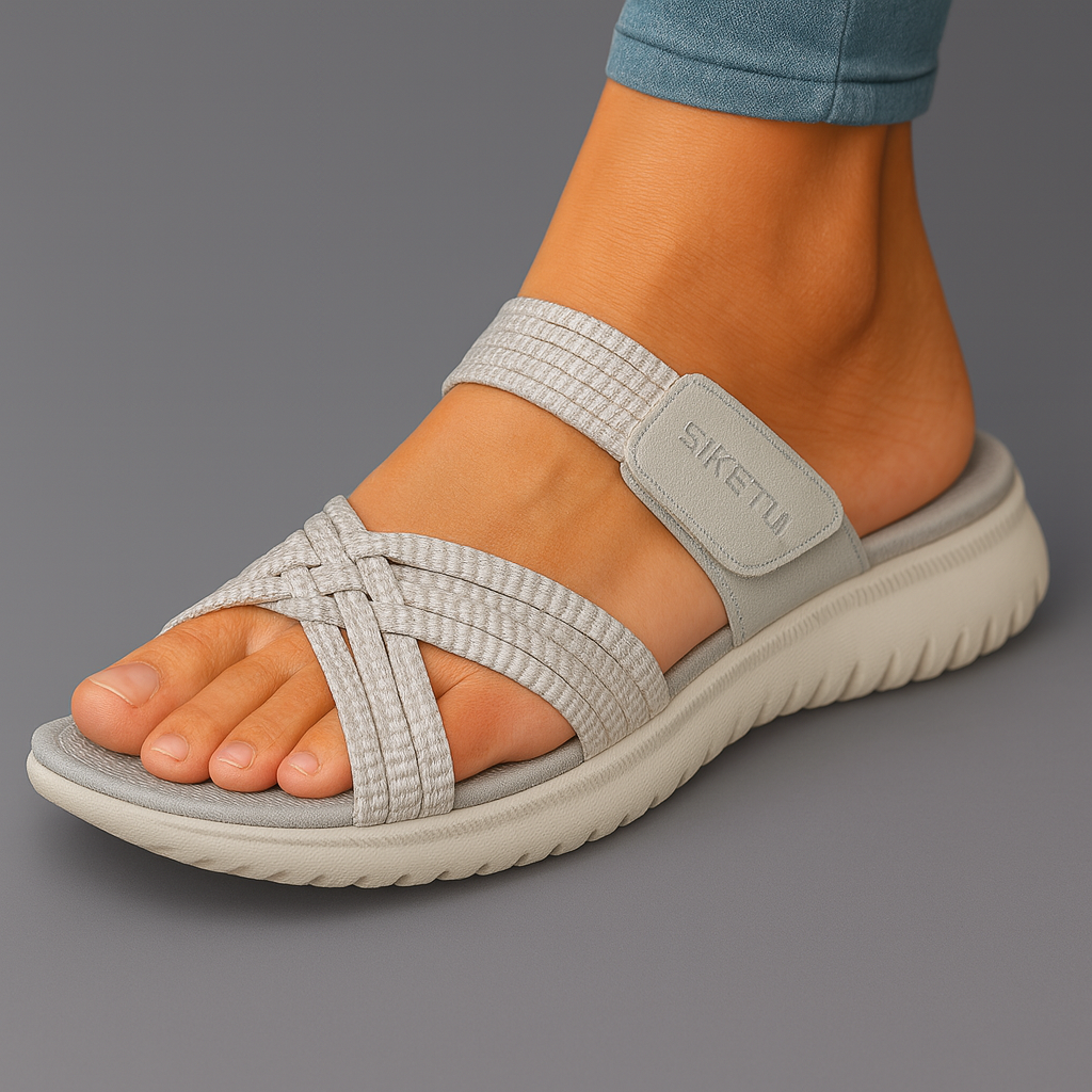 Laura | Padded Slip-On Sandals
